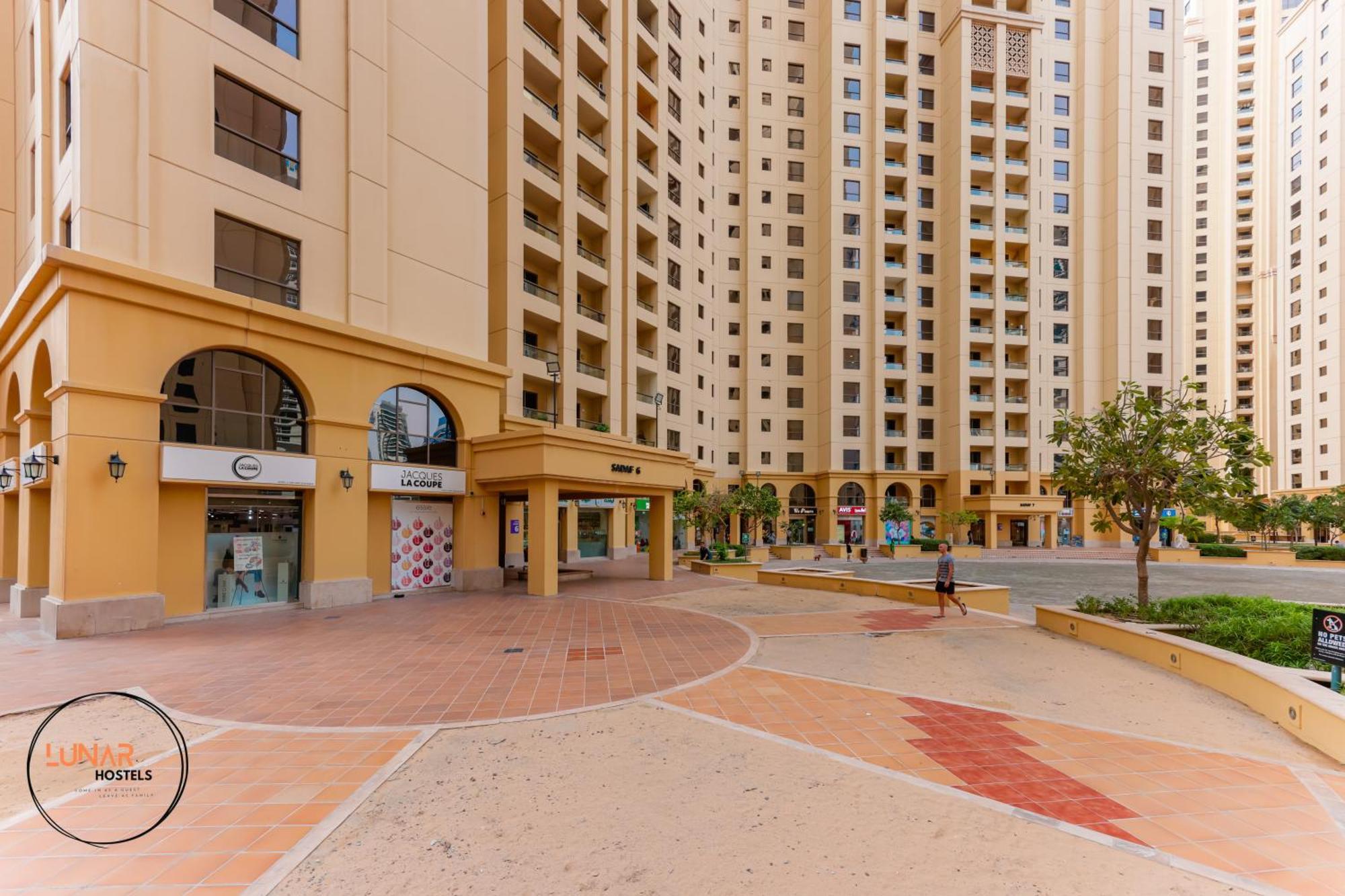 דובאי Lunar Cozy Hostel - Jbr מראה חיצוני תמונה